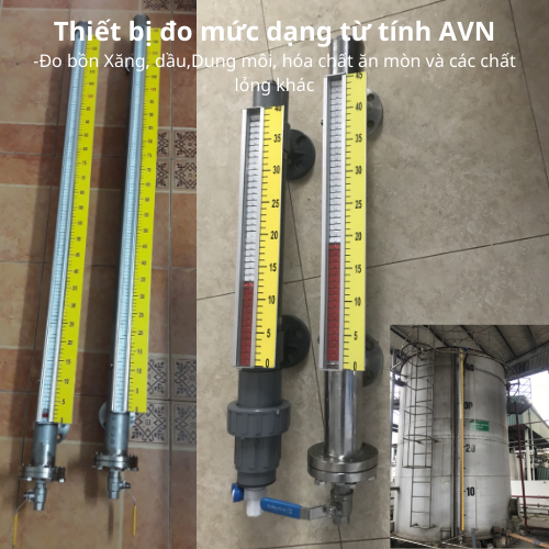 Thước đo mức dạng từ tính AVN-Magnetic Level Gauge